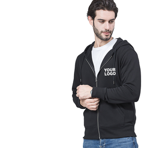 Sweat-shirt à capuche polaire chaud personnalisé pour homme, en polyester tricoté uni, idéal pour l'hiver – Vente en gros, tendance - Product Image 1