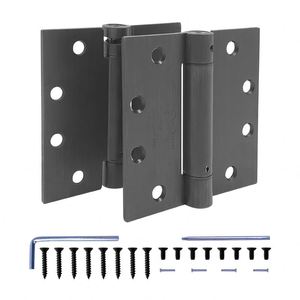 Bisagras Pequeñas Ocultas de Acero Inoxidable 304/201 de Diseño Moderno con Cierre Suave para Gabinetes de Cocina y Baño - Product Image 5