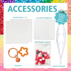 Kit de <span class=keywords><strong>perles</strong></span> à fusionner 3D innovant, ensemble de création de pixel art avec <span class=keywords><strong>perles</strong></span> fondantes pour les <span class=keywords><strong>loisirs</strong></span> <span class=keywords><strong>créatifs</strong></span> avancés - Product Image 6