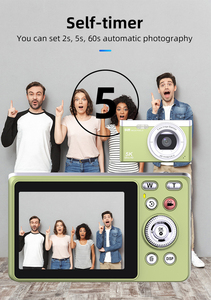 Cámara Digital de Alta Definición en Oferta, Ligera y Portátil, Cámara Retro de Nivel Básico para Estudiantes para Tomar Selfies - Product Image 6