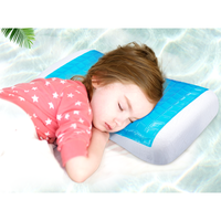 Oeko-tex Vente en gros Coussin de lit double face en mousse à mémoire de forme avec gel rafraîchissant pour enfants, pour une fraîcheur toute la nuit, idéal pour l'été