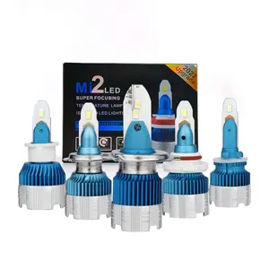 Заводская популярная светодиодная фара серии MI2 luces para автомобильный h1 h11 h7 h4 9005 9006 СВЕТОДИОДНАЯ фара для автомобильных аксессуаров