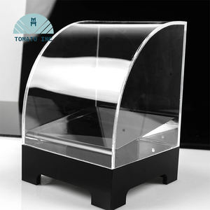 Boîte de présentation de montres en acrylique PP transparent anti-poussière de 3 mm, présentoir de bijoux de luxe multicouche, présentoir de supermarché séparé - Product Image 4