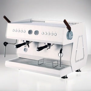 Máquina de Café Comercial Económica de 2 Grupos, Máquina de Espresso Profesional Semiautomática - Product Image 1