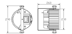 54 cái 3 Wát RGBW LED PAR ánh sáng, IP67 không thấm nước, DMX512 điều khiển, đa kênh, cho sân khấu, DJ, buổi hòa nhạc & sử dụng ngoài trời - Product Image 2
