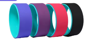 Ruota per <span class=keywords><strong>Yoga</strong></span> Professionale Personalizzata, Morbida, Robusta e Antiscivolo con Curva Posteriore per Allenamento Addominali, Flessibilità e Supporto Lombare (32cm) - Product Image 4