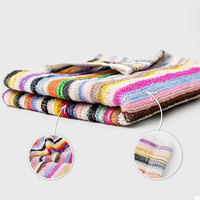 Premium 100% Cotton Towel Soft Small Square Towels for Bathroom Kitchen