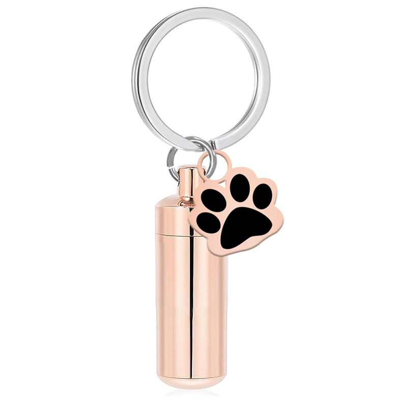 cat Dog Pet Cremation Urn Keychain Keepsake*D
