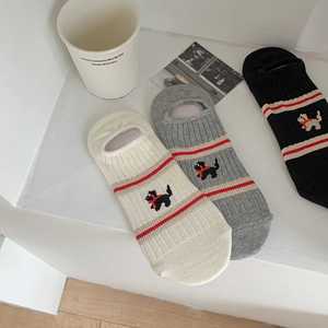ถุงเท้าข้อสั้นลำลองสำหรับผู้หญิงลายทางสไตล์ Taobao แบบถักเนื้อนุ่ม ใส่สบาย ทันสมัย ทำจากผ้าฝ้ายแท้ เหมาะสำหรับฤดูร้อน - Product Image 3