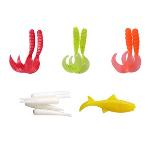 Fishing Soft Bait Molds Soft Worm Soft Lure Silicone Tiddler Bait Plastic Lure