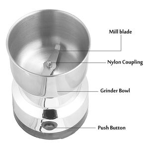 เครื่องบดเครื่องเทศกาแฟ 4 ใบมีด สแตนเลสเกรดพาณิชย์ ขายส่งราคาถูก - Product Image 4