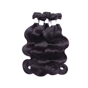 Indian Raw Human Hair Vendors Unprocessed Virgin Natural Straight and Wavy <b>Body</b> <b>Wave</b> Soft Cuticle Aligned Hair - Product Image 2