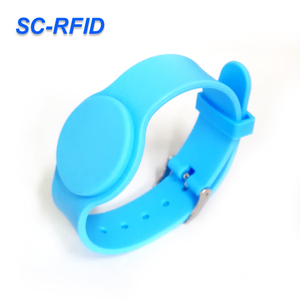 Sencan điều chỉnh Silicone dây đeo cổ tay chi phí thấp RFID Vòng đeo tay cho thẻ thành viên 125KHz Tần số - Product Image 3