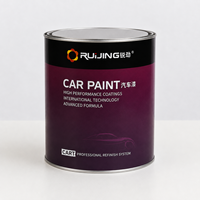 Ruijing Mirror Gloss Acrylic Automotive Refinish Coating 1K Pearl Color Liquid untuk Renovasi Semprotan Ulang Bodi Mobil Penuh