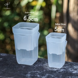 <span class=keywords><strong>Pot</strong></span> de fleurs en plastique semi-transparent épaissi pour plantes succulentes, <span class=keywords><strong>design</strong></span> minimaliste, robuste et durable - Product Image 1