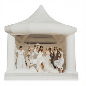 Château <span class=keywords><strong>gonflable</strong></span> élégant pour mariage, pour célébration en plein air, avec <span class=keywords><strong>structure</strong></span> durable et expérience de jeu sûre et joyeuse - Product Image 2