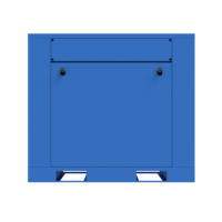 Compresor de Aire de Tornillo VSD PM de 11KW, Lubricado, Refrigerado por Aire, Motor y Unidad de Compresión, Primera Opción Ecológica y Baja en Emisiones de Carbono