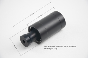 Trasduttore Rotativo Industriale Elettrico 20kHz 1200Watt con Alloggiamento in Alluminio (62mm Diametro X 105mm Lunghezza) 4 Anelli Piezoceramici - Product Image 2