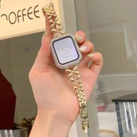 Luxus-Uhrenarmband für Apple Watch Damenarmband Modisches Modell für iWatch S11 7 8 9 Ersatz-Uhrenarmband