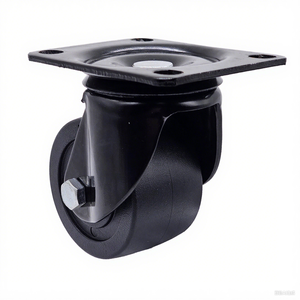 3-Zoll-Hochleistungs-Lenkrollen 360-Grad-Drehung Niedrige Schwerkraft Einrad-Tragfähigkeit 300 Kilogramm Industrie - Product Image 5