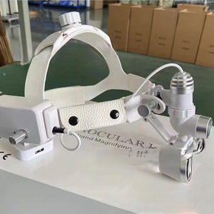 Loupe médicale à condensateur LED en plastique à fixation sur tête pour dentisterie et ORL, grossissement 2,5x et 3,5x, modèle GA324, pour le commerce international - Product Image 5