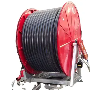 hose reel for 30 ha Agricultural irrigation machinery is used for watering small plots