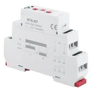 RT8-ST AC 230V 12VA 1.3W تأخير على نجوم / دلتا مرحل الوقت