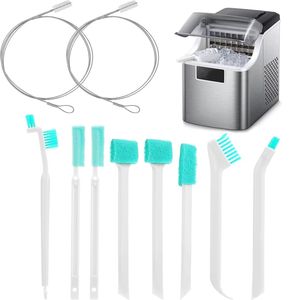 Juego de cepillos limpiadores de plástico LM para máquinas de hielo y electrodomésticos con herramientas de limpieza completas para un mantenimiento detallado - Product Image 1