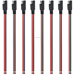 Kabel konektor SAE 18AWG konektor SAE kabel Harness cepat putus untuk Panel surya baterai traktor mobil sepeda motor - Product Image 1