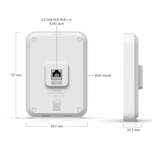 UniFi U7 In-Wall Wireless <b>Access</b> <b>Points</b> with WEP and QoS - Product Image 5