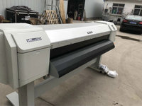 Mutoh VJ1624 Printer tinta nonsolif digunakan kondisi baik untuk pakaian dan pencetakan Label di toko cetak