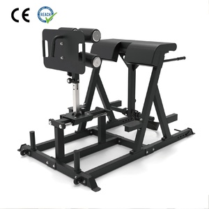 VIGFIT Glute and <span class=keywords><strong>Ham</strong></span> Developer : Machine GHD réglable pour <span class=keywords><strong>les</strong></span> fessiers et <span class=keywords><strong>les</strong></span> ischio-jambiers avec rembourrage confortable pour l'entraînement - Product Image 1