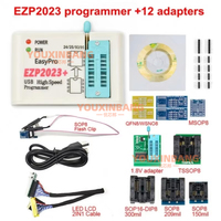 Programador de Memoria Flash SPI de Alta Velocidad EZP2023+ 24/25/93 BIOS 25T80 Grabación Fuera de Línea