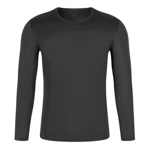 Camiseta de secado rápido transpirable con estampado personalizado para hombre, camiseta de poliéster 100%, camiseta de manga larga para hombre - Product Image 1