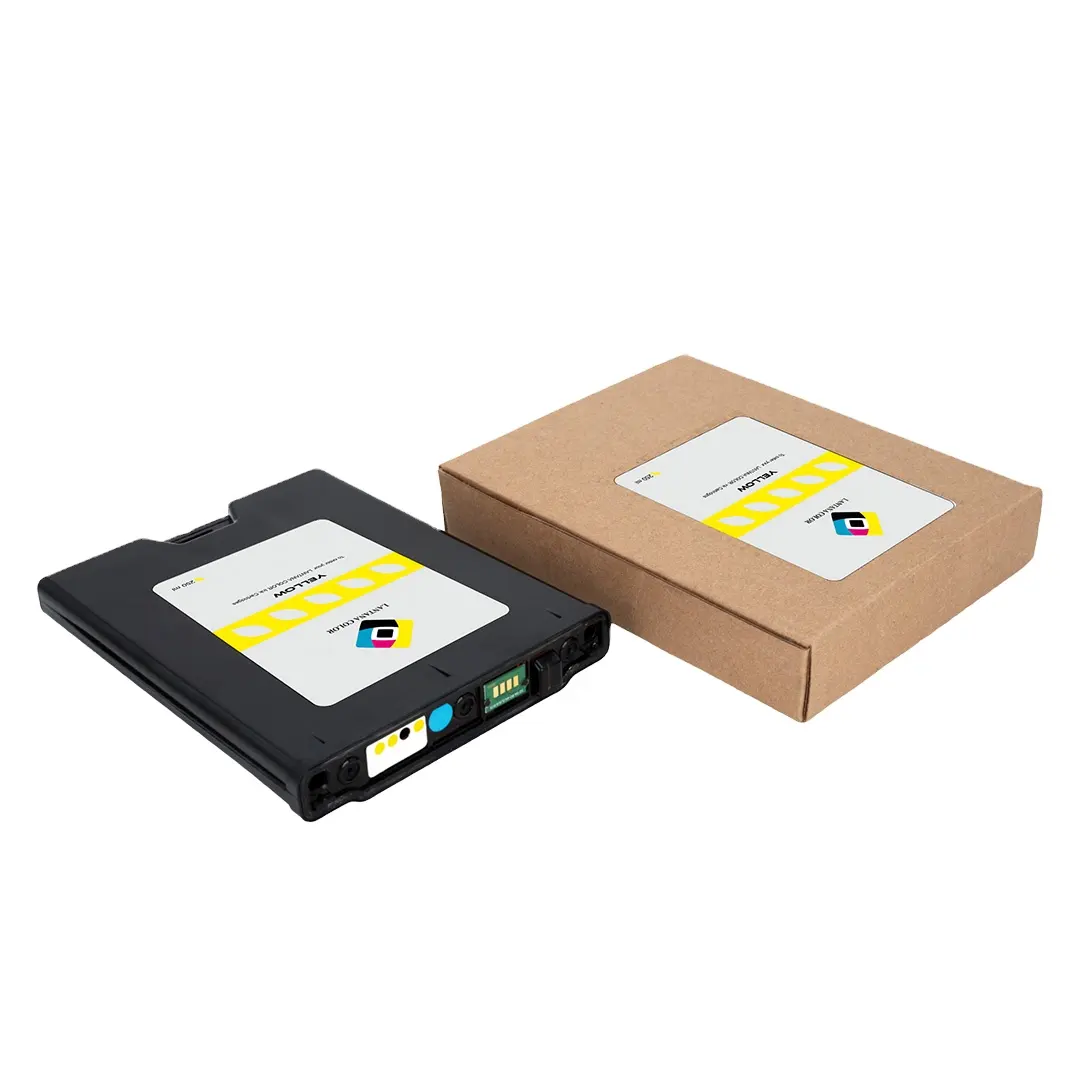 high quality ink cartridge cmyk color with chip for QUICK LABEL QL240 label printer