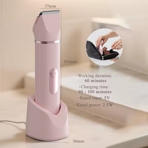 <span class=keywords><strong>Rasoir</strong></span> électrique rechargeable 5 en 1 pour <span class=keywords><strong>bikini</strong></span>, <span class=keywords><strong>rasoir</strong></span> corporel et tondeuse pour <span class=keywords><strong>bikini</strong></span> pour femmes - Product Image 2