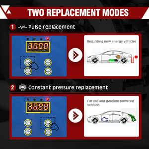 Schucars S-100 perangkat pertukaran cairan rem, tipe Pulse 12V, dengan 16 adaptor kompatibel dengan sebagian besar Model kendaraan - Product Image 5