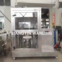 Moulin à champignons automatique ultra-fin Wanling WFM, machine de broyage et de fabrication de poudre, moteur en acier inoxydable SUS304 7,5 kW pour