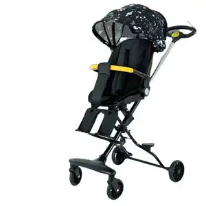 Wholesale 360 Degree Luxurious Pushchair Baby Stroller Child/multi-function Baby Prams Stroller Fold-able Customized