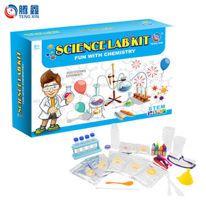 Ensemble d'expériences scientifiques de <span class=keywords><strong>chimie</strong></span>, bricolage, technologie, petite fabrication, petite invention, jouet <span class=keywords><strong>pour</strong></span> élèves, ensemble d'expériences scientifiques, dessin animé, plastique, >14 ans - Product Image 2