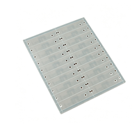 Carte de circuit imprimé rigide FR4 personnalisée, double face, fabrication OEM ODM, carte de circuit imprimé sur mesure pour l'éclairage LED