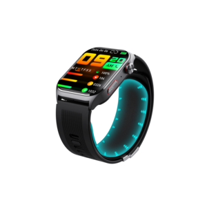 Jam Tangan Pintar Silikon Kelas Medis F520 Analisis Oksigen Darah Cahaya Merah Kelembapan Kulit Aktivitas Saraf Komposisi Tubuh Alarm Jatuh - Product Image 2