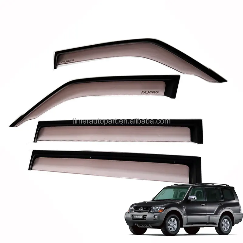 Pajero Window Visor Car Door Visor For Swift Rain Deflector Vent Shade For Mitsubishi Pajero Sport Injection Acrylic Pmma Pc