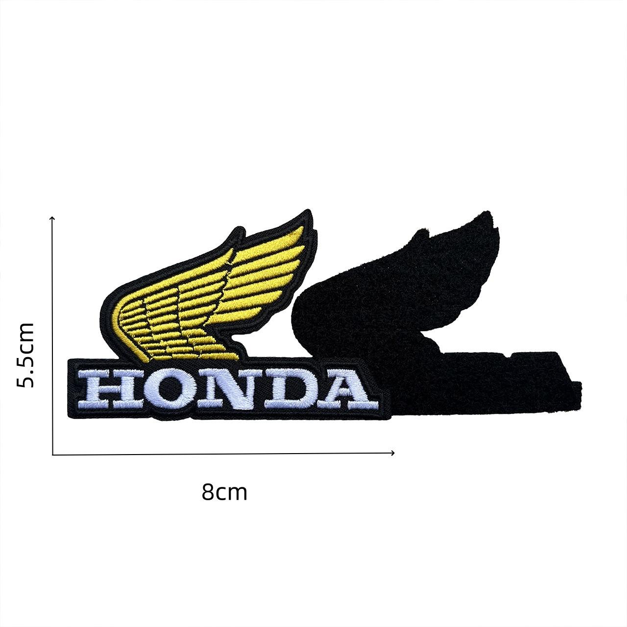 Lettre d'emblème de moto "HONDA"