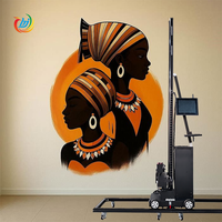Impresora láser de pared, máquina de impresión de pintura, suelo de baldosas, impresión automática, impresora de pared UV 3D 5D