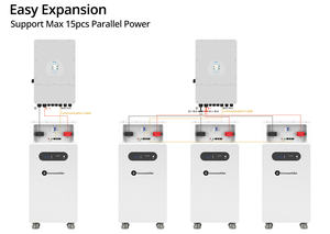 6000 Zyklen 15kWh 16kWh Lithium-Akku 51,2 V 280Ah 314Ah Lifepo4-Batterien 30kWh 45kWh Batteriebank-Netzteil - Product Image 3