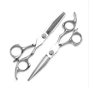 Professional 6.0 Inch and 5.5 inch Right-Handed Barber Scissors Stainless Steel SUS440C Hairdressing Scissor