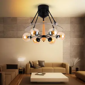 Bladeless Invisible Abs Blades 48 Inch Modern Decorative Retractable Ceiling Fan With Light And Remote Control