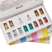Kit de démarrage Booster de fond de teint coréen Stayve en vente – Sérum et crème BB éclaircissante avec ampoule ADN de saumon et or