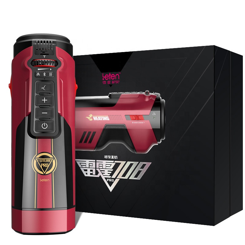 leten 708 3rd future electric heating male masturbator THERMOS Heated Automatic Thrusting Male Masturbator main image 1